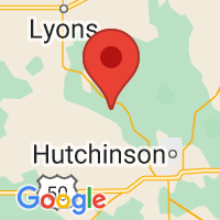 Map of Nickerson, KS US
